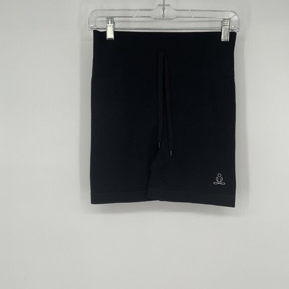 Phat Buddha M/L Black‎ High-Waisted Athletic Shorts - Picture 5 of 5
